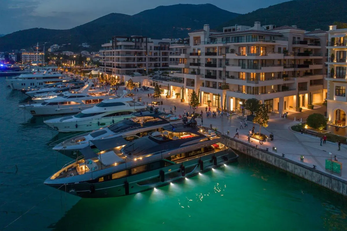 Porto Montenegro яхтенная марина